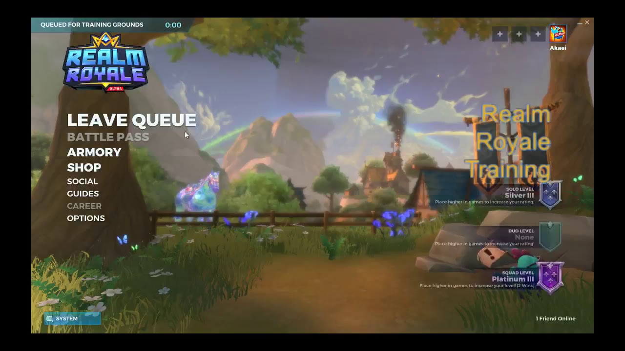 Realm Royale, Training Grounds