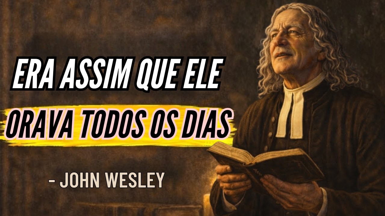Quando John Wesley Entendeu Isso, Ele Nunca Mais Parou de Orar