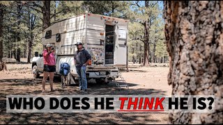 HE THINKS He Can Do THAT? | Exploring Northern Arizona’s Secrets | Full-Time Camper Life