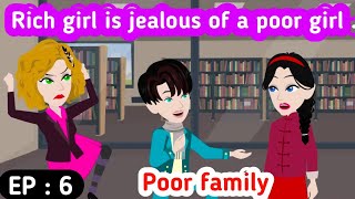 Poor family part 6 | English story | Learn English | English animation | Sunshine English