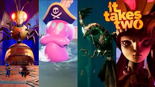 It Takes Two - All Bosses & Ending