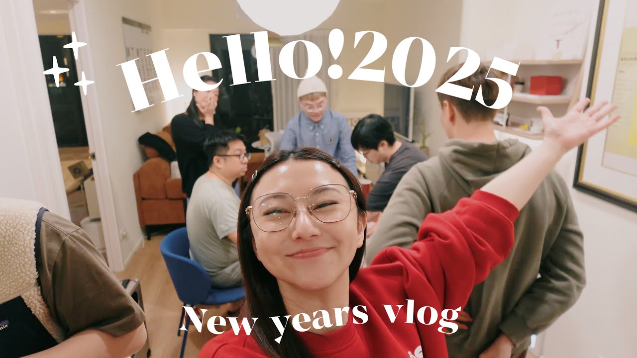 VLOG｜迎接2025✨台東泡溫泉跨年、柳宗理餐桌&新餐邊櫃、來我們家過年吧🧧