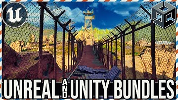 Massive 3D Environment Bundles for UNREAL & UNITY! (Godot Compatible)