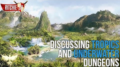 Ashes of Creation MMORPG - Discussing Tropics and Underwater Dungeons!