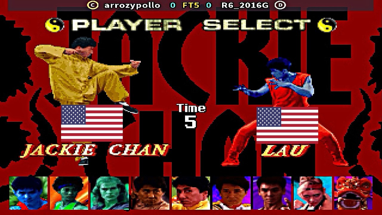 Jackie Chan in Fists of Fire - arrozypollo vs R6_2016G FT5 - YouTube