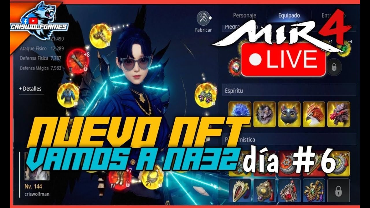 Mir4 - NUEVO NFT - Dia #6 nos vamos a NA32