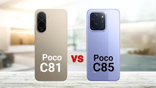 Poco C81 vs Poco C85