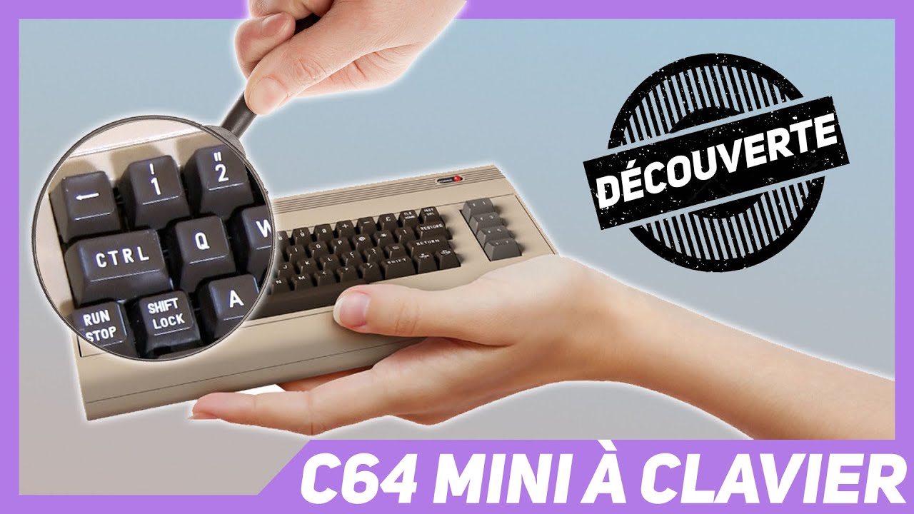 C64 MINI à VRAI CLAVIER : MAXI DINGUERIE ! [PGR 22]
