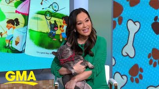 ABC News’ Eva Pilgrim and dog Walter share details of new book l GMA