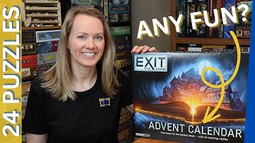 EXIT: The Game | ADVENT CALENDAR | The Hunt for the Golden Book Review! (No Spoilers)