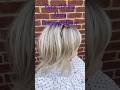 THE RACHEL haircut at René Paris Alecia in the color creamy toffee rooted #wigstyling #hairstyle