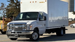 New 2026 Ford E-Series Cutaway in Oxford White (#B0121) | Barrie Ford Ford E Series Cutaway