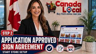 CanadaLocal Vendor Onboarding: Approval, Authentication, Login and Store Setup