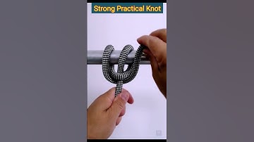Supper Strong Knot in our daily life! #rope #bowline #shorts