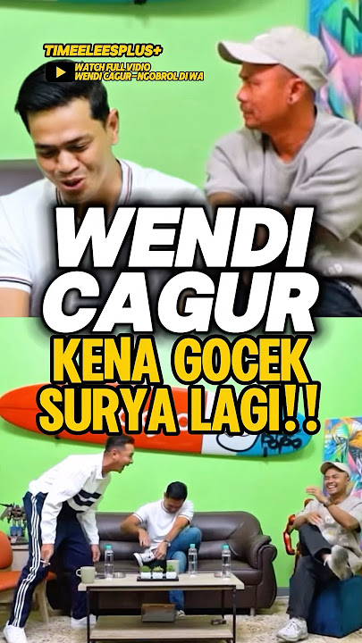 Wendi cagur kena gocek surya lagi‼️ #wendicagur #suryainsomnia #podcast #shorts #andikapratama #fyp