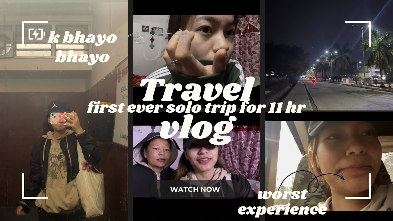 Travelling solo for 11 hours | disclaimer I almost cried .