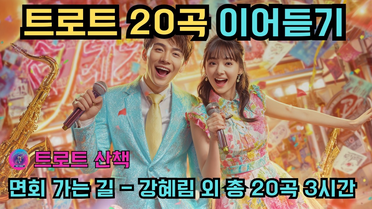 [트로트 20곡 3시간 이어듣기] 면회 가는 길 - 강혜림 외 총 20곡 3시간 이어듣기 #트로트 #트롯 #ktrot