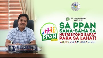 SA PPAN Sama Sama sa Nutrisyong Sapat Para sa Lahat! | Nutrition Month 2024 | LGU INFANTA PANGASINAN