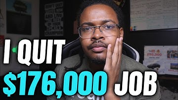 Why i quit my six figure job for youtube | Watch before you Quite your Job