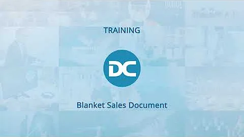 Creating a Sales Blanket Order | Business Central Training Centre