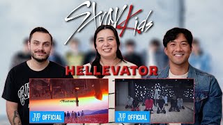 Stray Kids(스트레이 키즈) 'Hellevator' M/V & Dance Practice REACTION!!