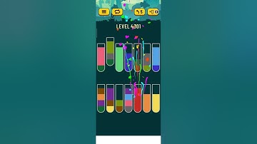 water sort puzzle - level 4301