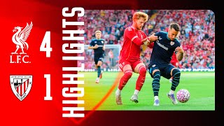 Resumen I Liverpool Fc 4-1 Athletic Club I Laburpena I Pretemporada 202526