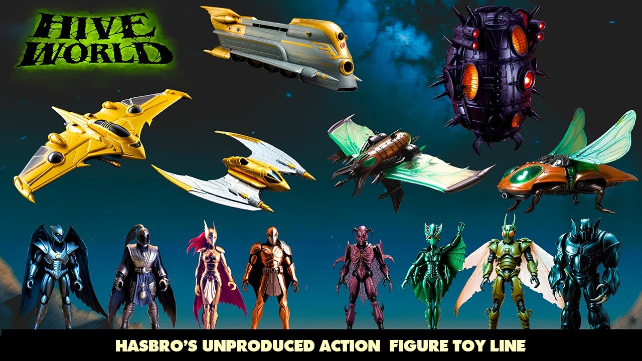 Hive World Hasbro's Unproduced Action Figure Toy Line