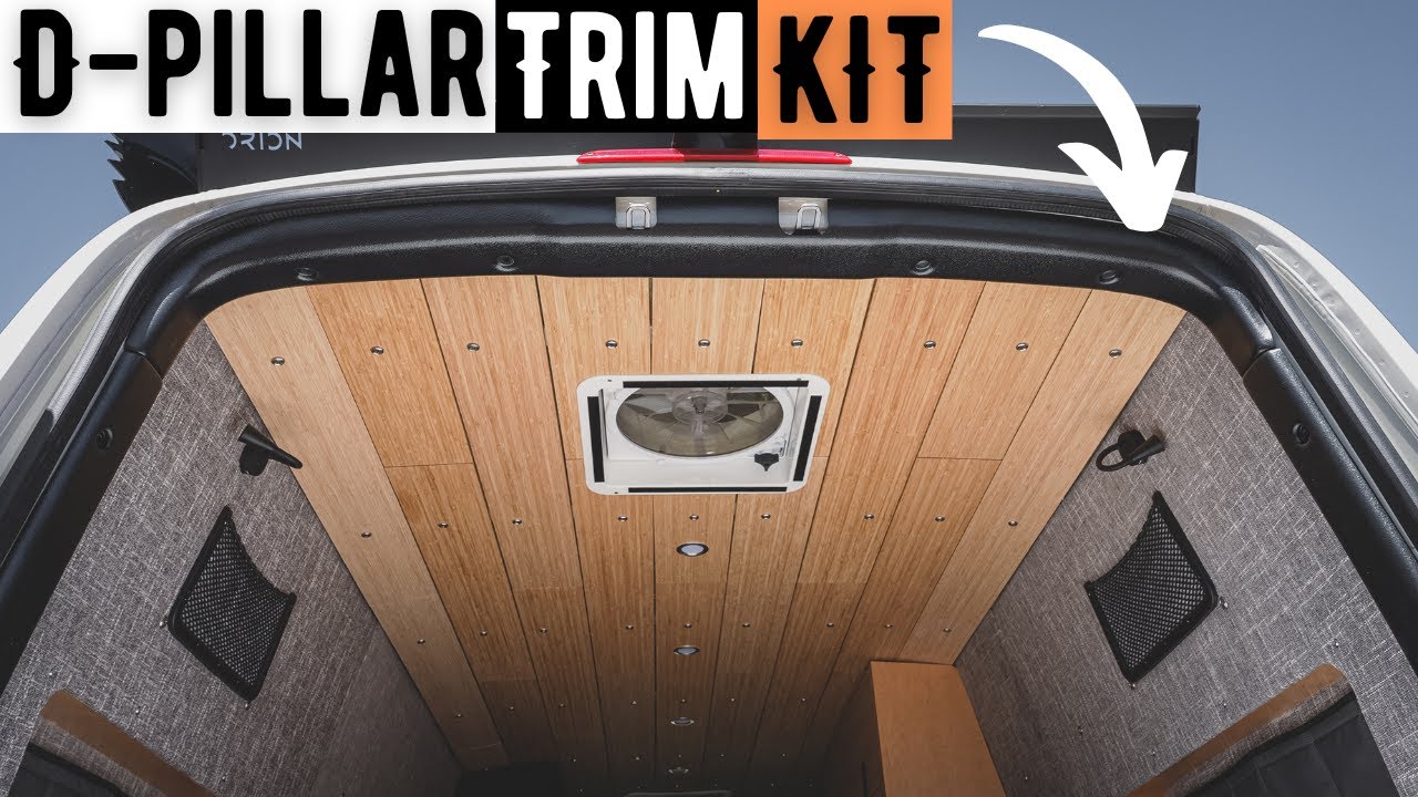 Go Code Overland D-pillar Trim Kit install and Review | Van Life