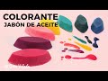 Colorantes para jabon de Aceite