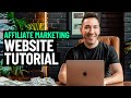 How to make an affiliate marketing website for beginners