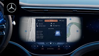 Parking Search via Mercedes-Benz Infotainment System