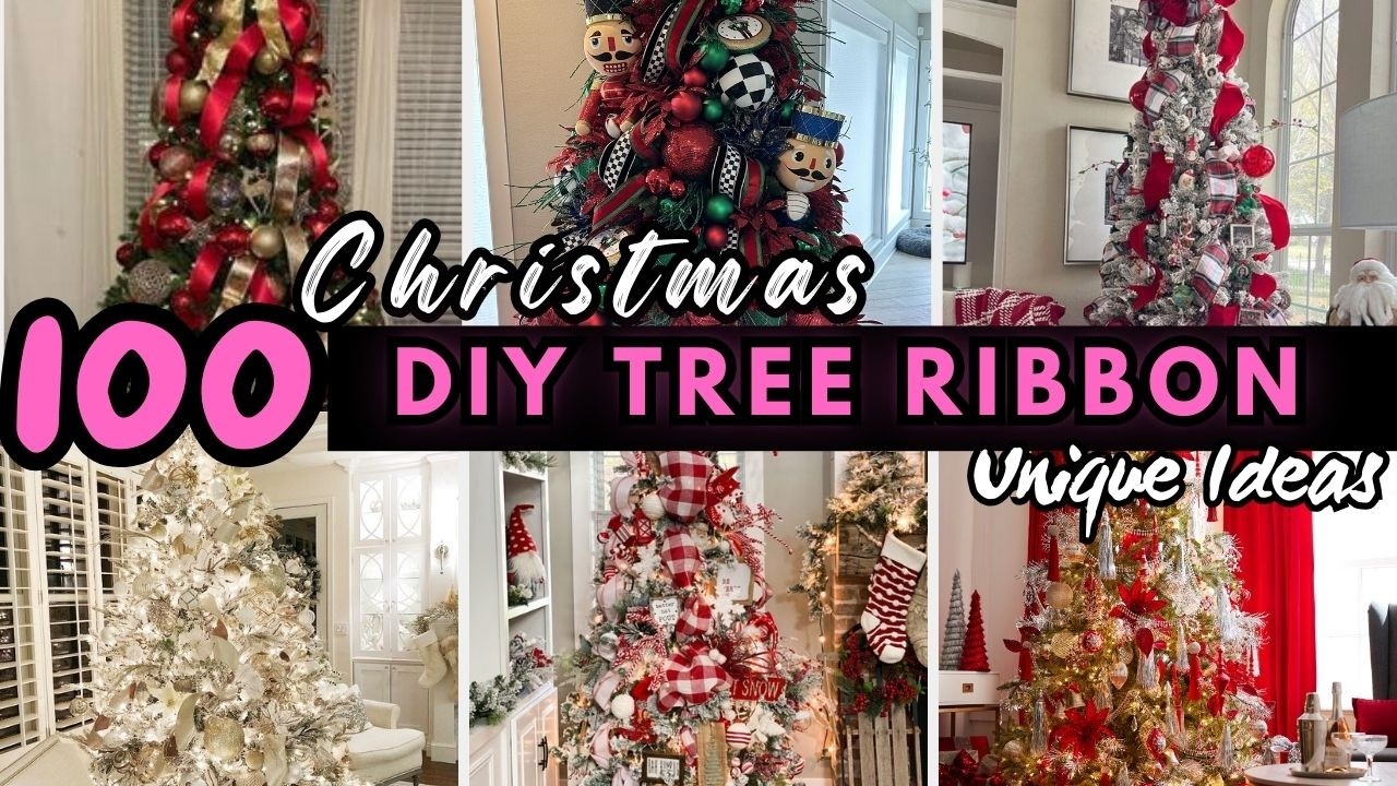 DIY Christmas Tree Ribbon Ideas to Transform Your Holiday Decor