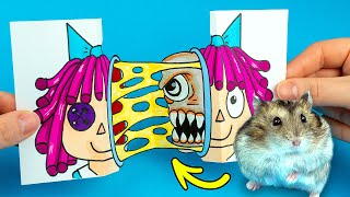 Paper Craft & Drawing - Ragatha from The Amazing Digital Circus by HAMSTERS SHOW 816 views 2 weeks ago 4 minutes, 54 seconds