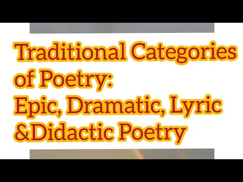 Poetry and its four types ||Definition & Examples || Bamdev Poudyal ||