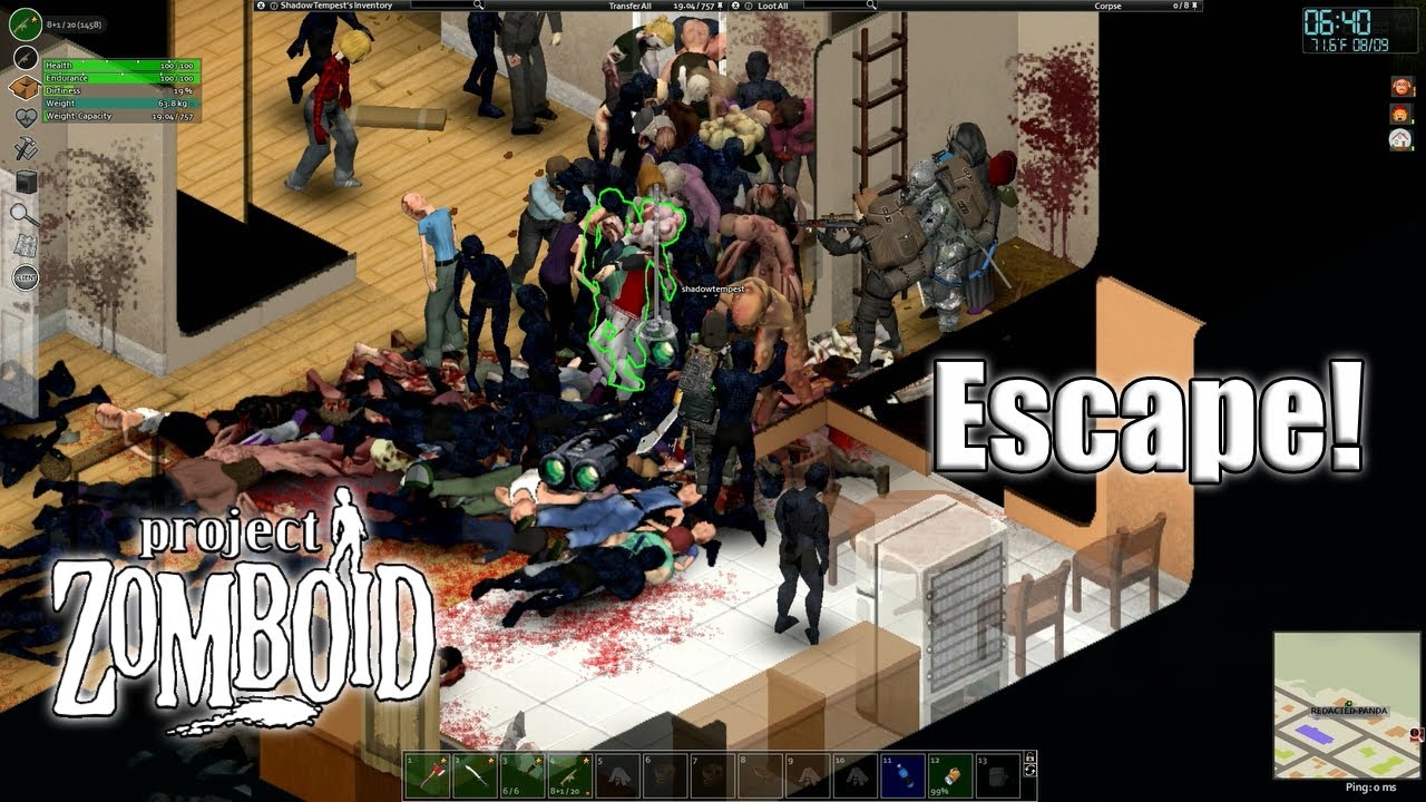 Escape!! | Project Zomboid Build 41 Modded - Part 8 - YouTube
