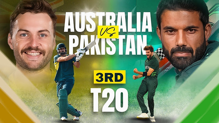 Australia v Pakistan | Third T20I | T20I Series 2024-25