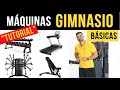 ➤  ¿Qué TRABAJA cada MÁQUINA del GIMNASIO? 🤔 ¿Qué RUTINA hacer en el GYM PRINCIPIANTES?