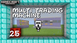Minecraft PE RedStone : Multi Trading Machine (25)