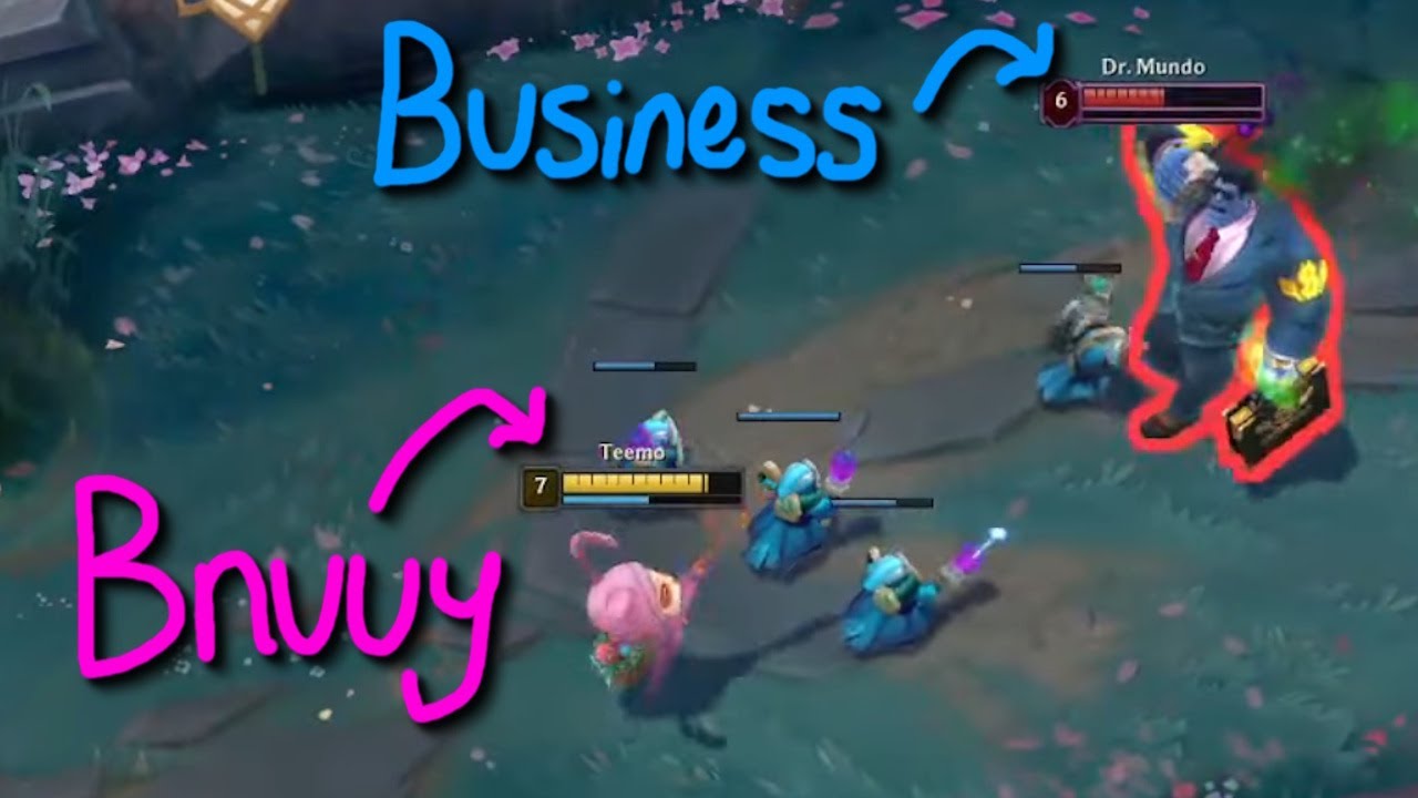 Challenger Teemo Shows why you should take Dark Harvest into Mundo