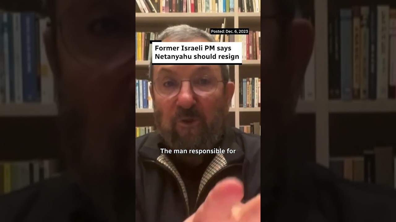 Former Israeli PM says Netanyahu should resign 