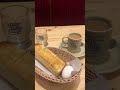 コメダ珈琲店モーニング☕️ノリタケイオン(ノリタケ食器が飾ってある店内)