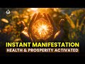 Manifest Health &amp; Prosperity Instantly: SUBLIMINAL to Attract Good Health &amp; Prosperity