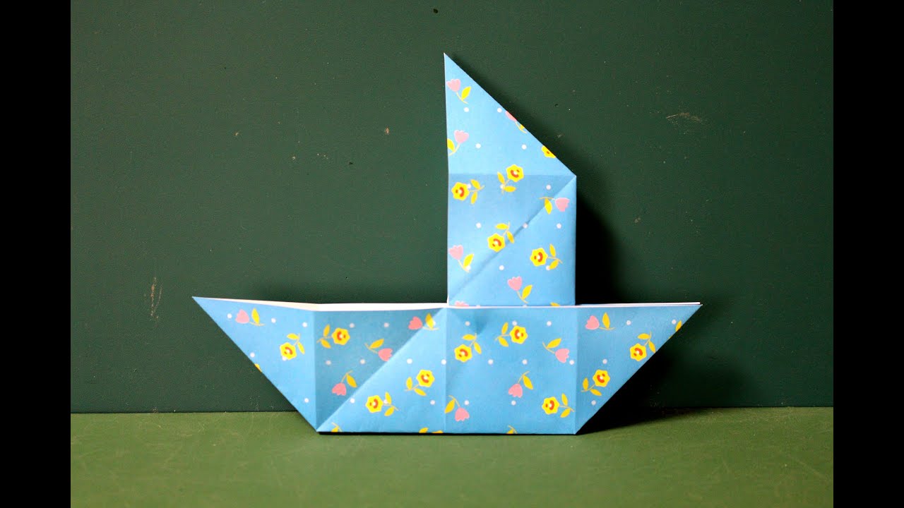 Origami Trick Ship 折り紙 だまし船 Youtube