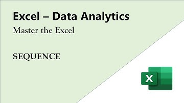 Master the Excel | SEQUENCE | Auto Increment