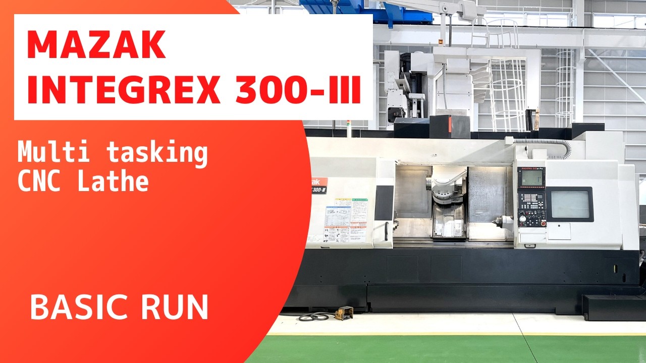 Stock introduction】MAZAK INTEGREX 300-III (2006) Multi tasking