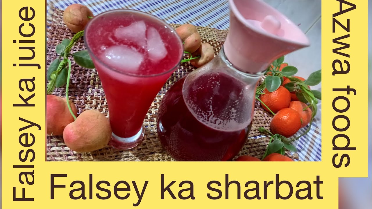 Falsey ka juice falsey ka sharbat homemade falsey ka sharbat