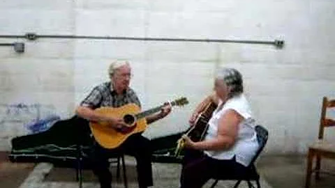 James Wilkerson pickin' with his wife #1