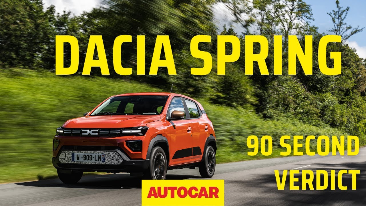 Dacia Spring .:. 90 Second Review of 15k EV