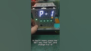 How to Set Temperature Range Control with TCN5 Series Controller (45–50°C Example) #pidcontroller